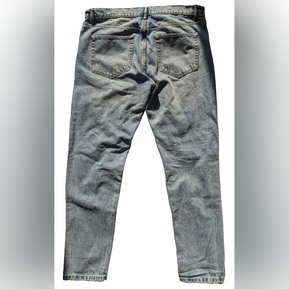 ZARA 90s Slim Straight Men's Jeans Size 34W - Picture 4 of 4